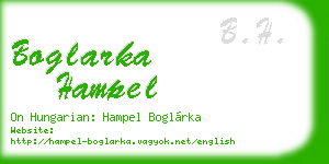 boglarka hampel business card